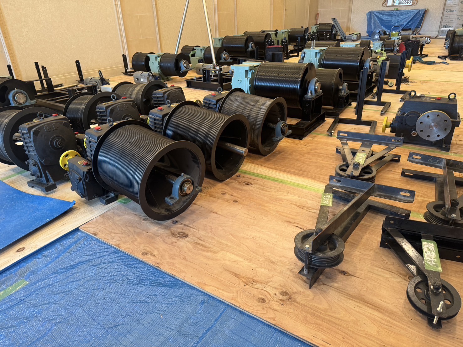 舞台美術照明の裏側の画像